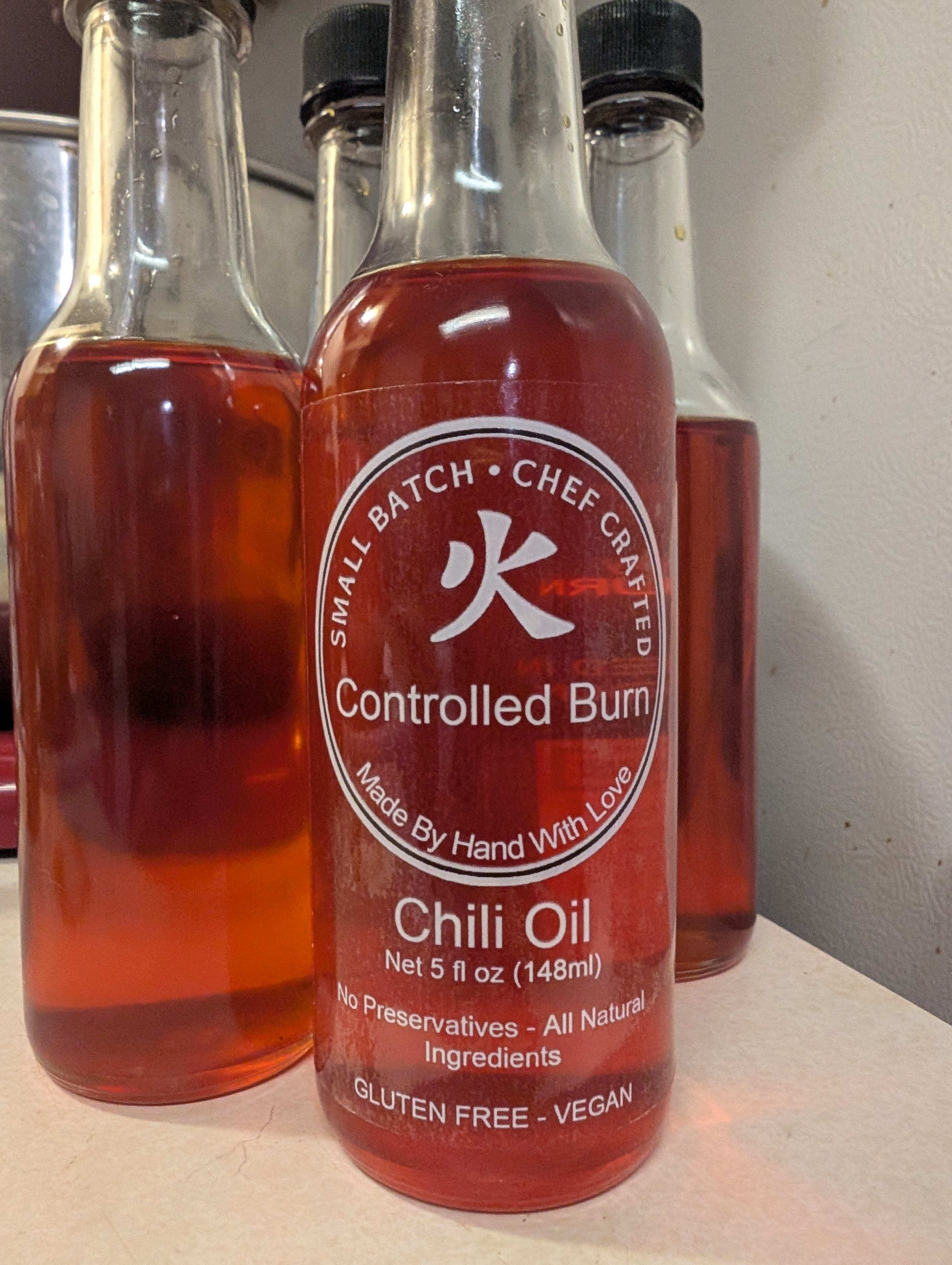 Chef-Crafted Small Batch Chili Oil | Controlled Burn